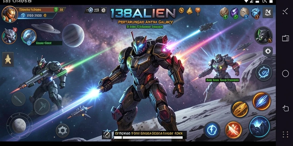 Tangkapan layar utama dari gameplay 138ALIEN yang mendebarkan.