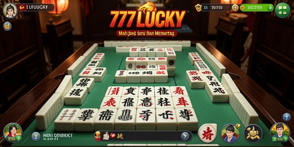 Tampilan gameplay Mahjong yang menantang di 777LUCKY.