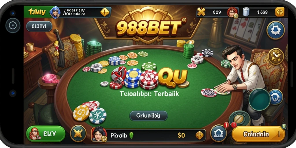 Tampilan gameplay QiuQiu yang menarik dan interaktif.