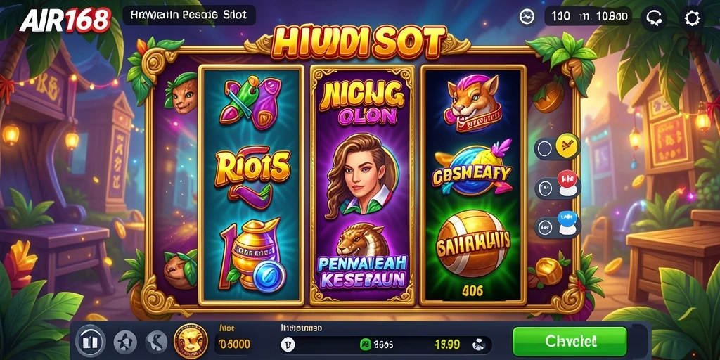 Tampilan menarik dari gameplay Slot di AIR168.