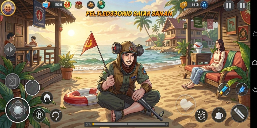 Screenshot menunjukkan gameplay santai dari FILTER303 yang mengasyikkan.