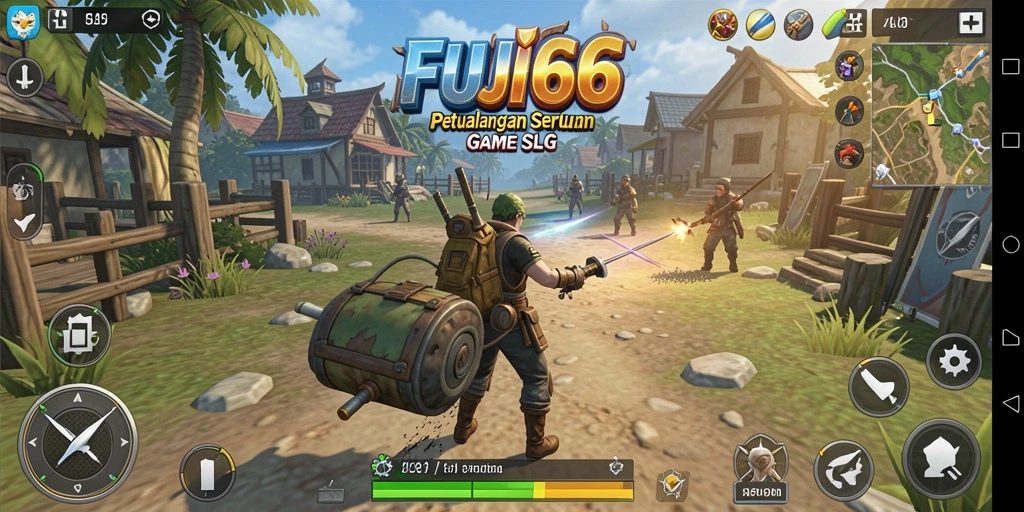 Tampilan gameplay mendebarkan dalam FUJI66 yang penuh strategi.