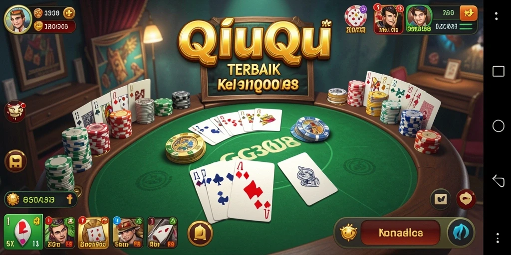 Tampilan gameplay seru dari GG368 yang penuh strategi QiuQiu.