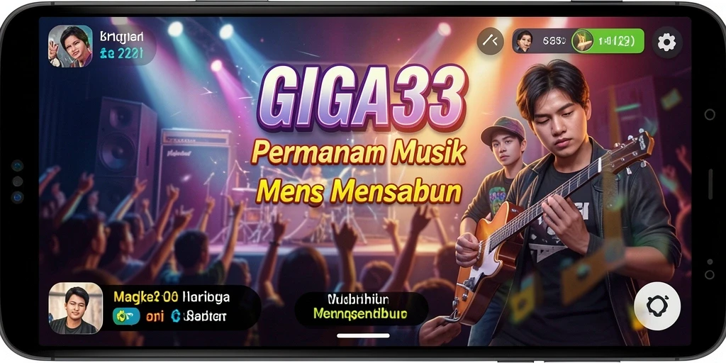 Tampilan gameplay GIGA33 yang menarik dan interaktif.
