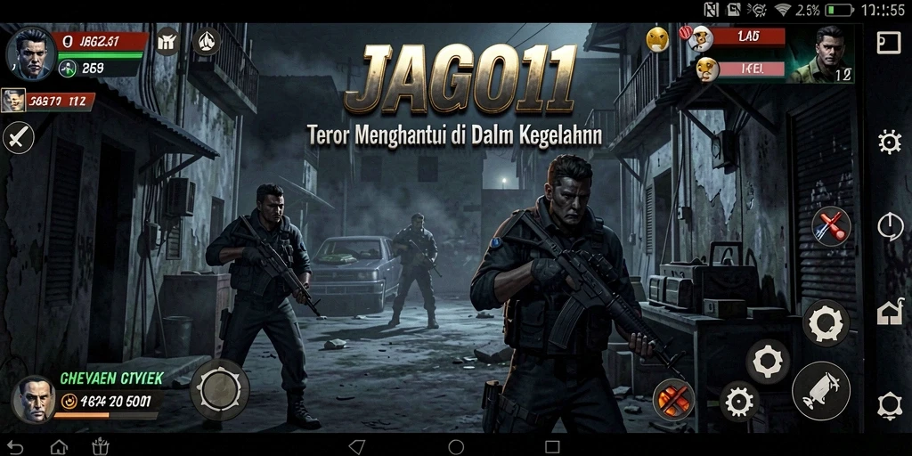 Pengalaman gameplay menegangkan di JAGO11 dengan suasana horor yang mencekam.
