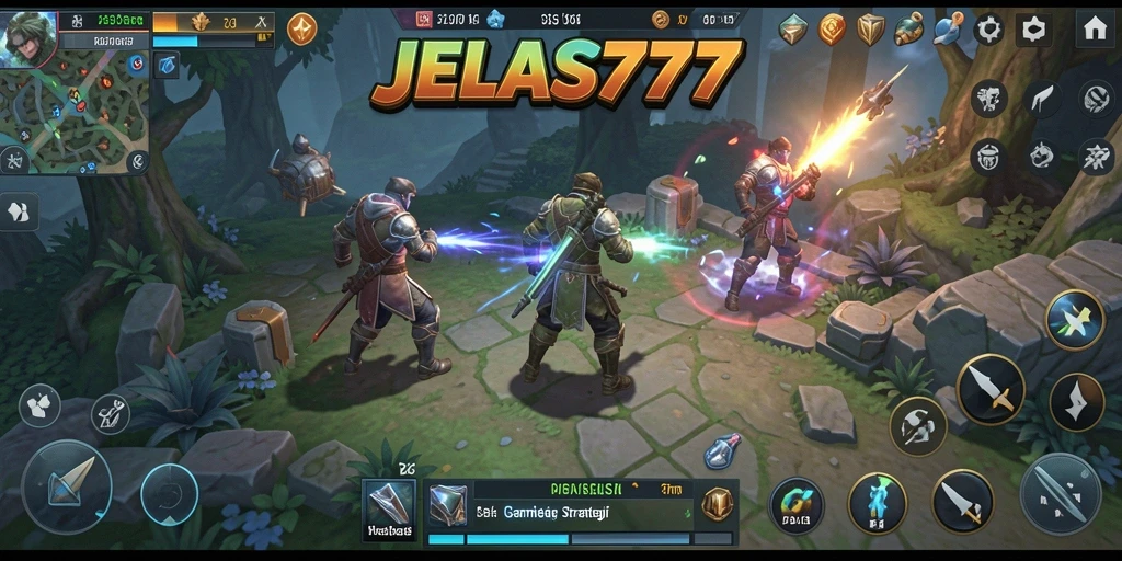 Tampilan gameplay menarik dari JELAS777 dengan strategi yang mendebarkan.
