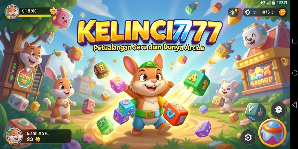 Screenshot KELINCI777 menampilkan aksi kelinci melawan rintangan dalam gameplay yang seru.