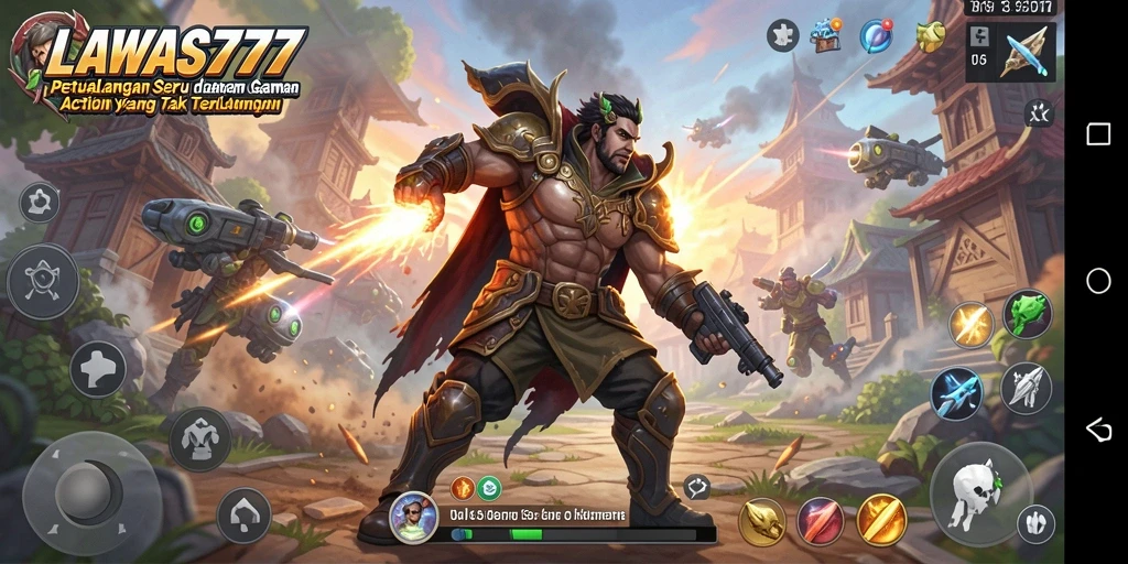 Tampilan gameplay LAWAS777 yang seru dan penuh aksi.