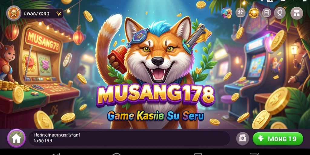 Screenshot utama MUSANG178 menunjukkan aksi permainan Kasino yang seru.