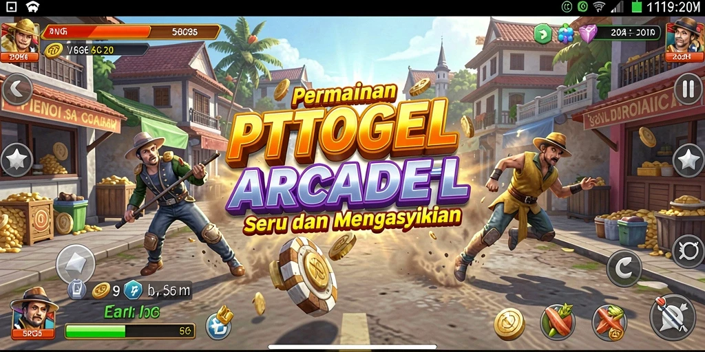 Tampilan gameplay seru dari PTTOGEL yang penuh tantangan.