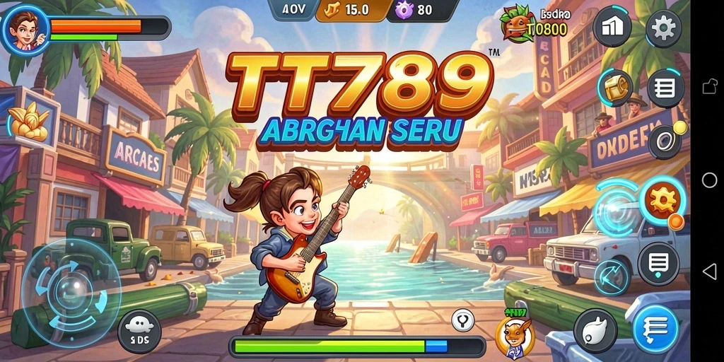 Screenshot gameplay TT789 menampilkan aksi seru dalam permainan Arcade.